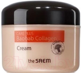 Крем для лица The Saem Care Plus Baobab Collagen от компании Бесплатная доставка по Беларуси - фото 1