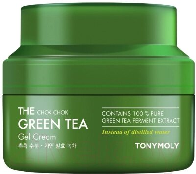 Крем для лица Tony Moly The Chok Chok Green Tea Gel Cream Увлажняющий от компании Бесплатная доставка по Беларуси - фото 1