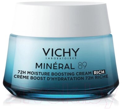 Крем для лица Vichy Mineral 89 Интенсивно увлажняющий 100ч Для сухой кожи от компании Бесплатная доставка по Беларуси - фото 1