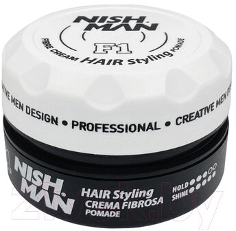 Крем для укладки волос NishMan F1 Fiber от компании Бесплатная доставка по Беларуси - фото 1