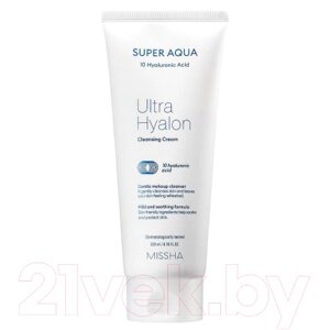 Крем для умывания Missha Super Aqua Ultra Hyaluron Cleansing Cream