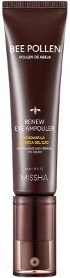 Крем для век Missha Bee Pollen Renew Eye Ampoule Восстанавливающий от компании Бесплатная доставка по Беларуси - фото 1