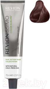 Крем-краска для волос Revlon Professional Revlonissimo Color Sublime Vegan тон 5.75