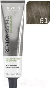 Крем-краска для волос Revlon Professional Revlonissimo Color Sublime Vegan тон 6.1