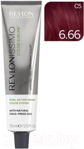 Крем-краска для волос Revlon Professional Revlonissimo Color Sublime Vegan тон 6.66