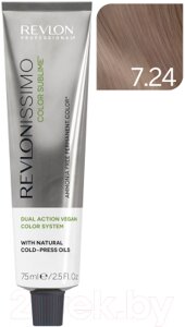 Крем-краска для волос Revlon Professional Revlonissimo Color Sublime Vegan тон 7.24
