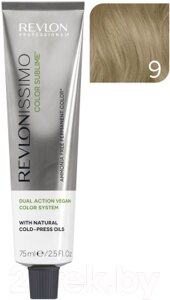 Крем-краска для волос Revlon Professional Revlonissimo Color Sublime Vegan тон 9