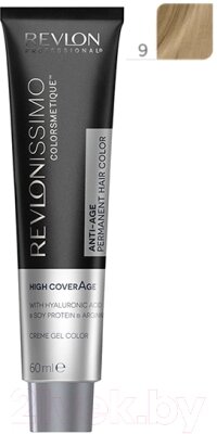 Крем-краска для волос Revlon Professional Revlonissimo Colorsmetique High Coverage тон 9 от компании Бесплатная доставка по Беларуси - фото 1