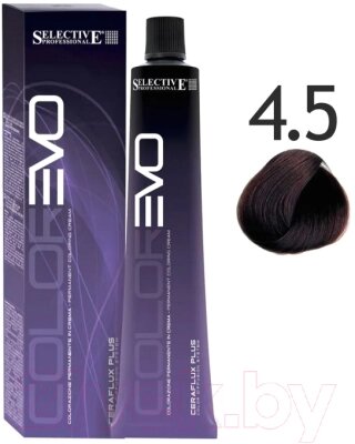 Крем-краска для волос Selective Professional Colorevo 4.5 / 84045