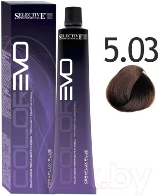 Крем-краска для волос Selective Professional Colorevo 5.03 / 84503 от компании Бесплатная доставка по Беларуси - фото 1