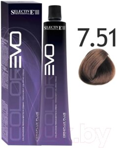Крем-краска для волос Selective Professional Colorevo 7.51 / 84751