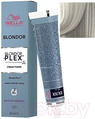 Крем-краска для волос Wella Professionals Blondor Plex Cream Toner тон 81 от компании Бесплатная доставка по Беларуси - фото 1