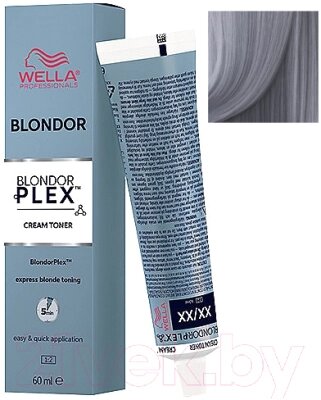 Крем-краска для волос Wella Professionals Blondor Plex Cream Toner тон 86 от компании Бесплатная доставка по Беларуси - фото 1