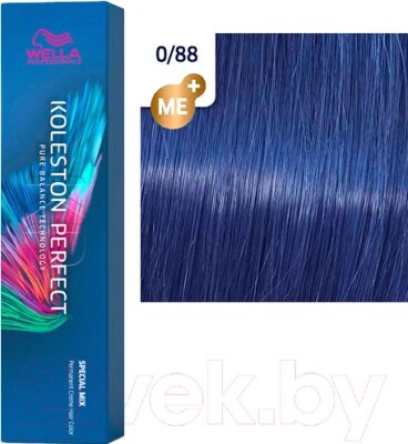 Крем-краска для волос Wella Professionals Koleston Perfect ME+ 0/88 от компании Бесплатная доставка по Беларуси - фото 1