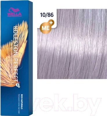 Крем-краска для волос Wella Professionals Koleston Perfect ME+ 10/86 от компании Бесплатная доставка по Беларуси - фото 1