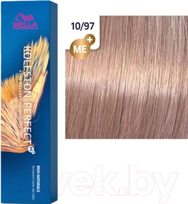 Крем-краска для волос Wella Professionals Koleston Perfect ME+10/97 от компании Бесплатная доставка по Беларуси - фото 1