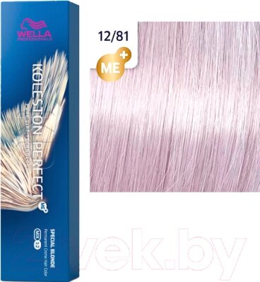 Крем-краска для волос Wella Professionals Koleston Perfect ME+ 12/81 от компании Бесплатная доставка по Беларуси - фото 1