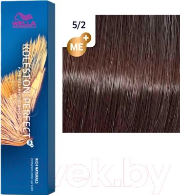 Крем-краска для волос Wella Professionals Koleston Perfect ME+ 5/2 от компании Бесплатная доставка по Беларуси - фото 1