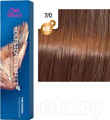 Крем-краска для волос Wella Professionals Koleston Perfect ME+ 7/0 от компании Бесплатная доставка по Беларуси - фото 1