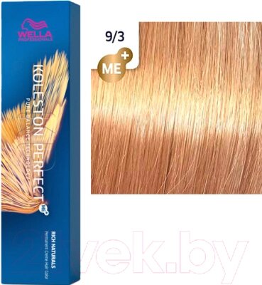 Крем-краска для волос Wella Professionals Koleston Perfect ME+ 9/3 от компании Бесплатная доставка по Беларуси - фото 1