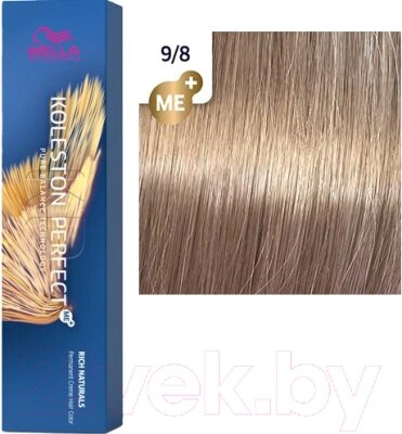 Крем-краска для волос Wella Professionals Koleston Perfect ME+ 9/8 от компании Бесплатная доставка по Беларуси - фото 1