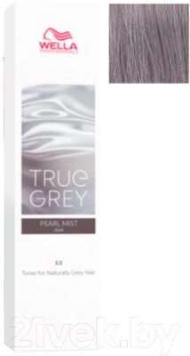 Крем-краска для волос Wella Professionals True Grey Тонер Pearl Mist Dark от компании Бесплатная доставка по Беларуси - фото 1