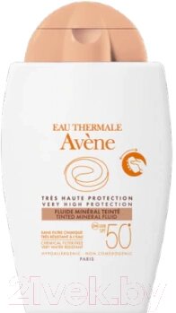 Крем солнцезащитный Avene Минеральный тональ SPF50+ от компании Бесплатная доставка по Беларуси - фото 1