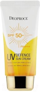 Крем солнцезащитный Deoproce UV Defence Sun Protector SPF50+ PA