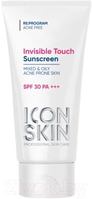 Крем солнцезащитный Icon Skin Invisible Touch SPF 30 для жирной и комбинированной кожи от компании Бесплатная доставка по Беларуси - фото 1