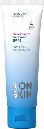 Крем солнцезащитный Icon Skin Shine Control Sunscreen SPF45