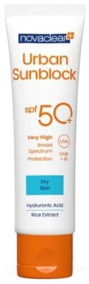 Крем солнцезащитный Novaclear Urban Sunblock SPF50+ для сухой кожи от компании Бесплатная доставка по Беларуси - фото 1