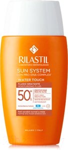 Крем солнцезащитный Rilastil Sun System Water Touch Увлажняющий флюид SPF50