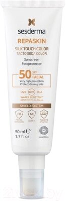 Крем солнцезащитный Sesderma Repaskin С нежностью шелка SPF50 от компании Бесплатная доставка по Беларуси - фото 1