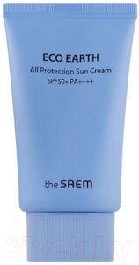 Крем солнцезащитный The Saem Eco Earth All Protection Sun Cream SPF50+ PA