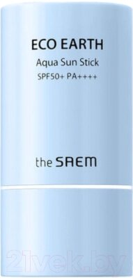 Крем солнцезащитный The Saem Eco Earth Aqua Sun Stick от компании Бесплатная доставка по Беларуси - фото 1