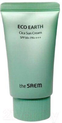 Крем солнцезащитный The Saem Eco Earth Cica Sun Cream