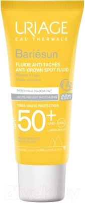 Крем солнцезащитный Uriage Bariesun Fluide Anti-Taches SPF50+ Против пигментных пятен Флюид от компании Бесплатная доставка по Беларуси - фото 1