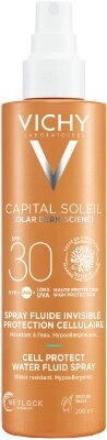 Крем солнцезащитный Vichy Capital Soleil Invisible Fluid Spray Cell Protect SPF30 от компании Бесплатная доставка по Беларуси - фото 1