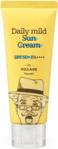 Крем солнцезащитный Village 11 Factory Daily mild Sun Cream SPF50 PA