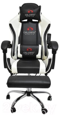 Кресло геймерское Calviano Avanti Ultimato с подножкой от компании Бесплатная доставка по Беларуси - фото 1