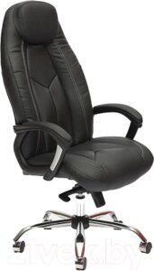 Кресло офисное Tetchair Boss люкс кожзам/хром