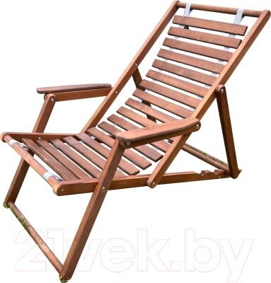 Кресло-шезлонг складное БСМ0054.01 от компании Бесплатная доставка по Беларуси - фото 1
