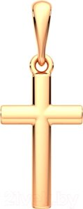 Крестик из розового золота ZORKA 410027.14K. R. REL
