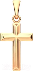 Крестик из розового золота ZORKA 410028.14K. R. REL