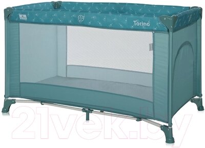 Кровать-манеж Lorelli Torino 1 Arctic Floral / 10080452214 от компании Бесплатная доставка по Беларуси - фото 1