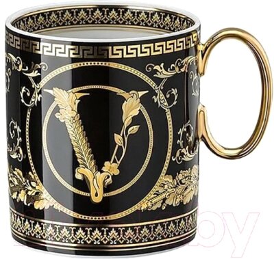 Кружка Versace Virtus Gala Black / 19335-403729-15505 от компании Бесплатная доставка по Беларуси - фото 1