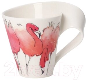 Кружка Villeroy & Boch NewWave Caffe Animals of the World Flamingo / 10-4155-9100