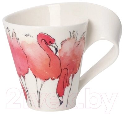 Кружка Villeroy & Boch NewWave Caffe Animals of the World Flamingo / 10-4155-9100 от компании Бесплатная доставка по Беларуси - фото 1