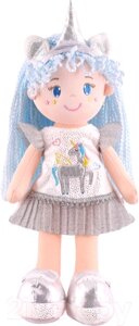 Кукла Maxitoys Лиза с голубыми волосами в платье / MT-CR-D01202317-35