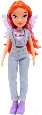 Кукла Witty Toys Winx Club Блум в джинсах с крыльями / IW01322201 от компании Бесплатная доставка по Беларуси - фото 1